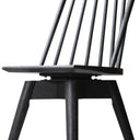 Lewis Swivel Counter Stool - Black Oak