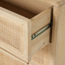 Sydney 9 Drawer Dresser - Natural Cane