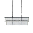 Meredith Linear Chandelier - Antiqued Iron