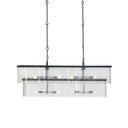 Meredith Linear Chandelier - Antiqued Iron
