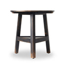 Kickapoo River Cricket Table - Distressed Black Veneer