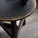 Kickapoo River Cricket Table - Distressed Black Veneer