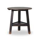 Kickapoo River Cricket Table - Distressed Black Veneer