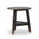 Kickapoo River Cricket Table - Distressed Black Veneer