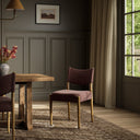 Jayla Armless Dining Chair | Laughlin Plum