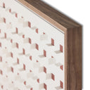 See Through Rustic Brown by FH Art Studio - Rustic 2.5 Walnut | 48" x 48"