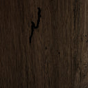 Abaso Large Accent Bench - Ebony Rustic Wormwood Oak