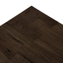 Abaso Large Accent Bench - Ebony Rustic Wormwood Oak