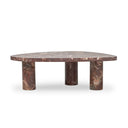Zion Nesting Coffee Table - Merlot Marble