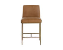 Lathan Counter Stool - Tan Leather