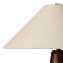 Romani Table Lamp - Iridescent Acid Wash | Linen Shade