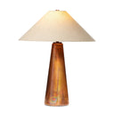 Romani Table Lamp - Iridescent Acid Wash | Linen Shade