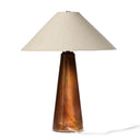 Romani Table Lamp - Iridescent Acid Wash | Linen Shade
