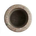 Devi Vase - Antique White Marble