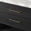 Anthem Single Vanity - Black Wash Oak Veneer