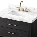 Anthem Single Vanity - Black Wash Oak Veneer