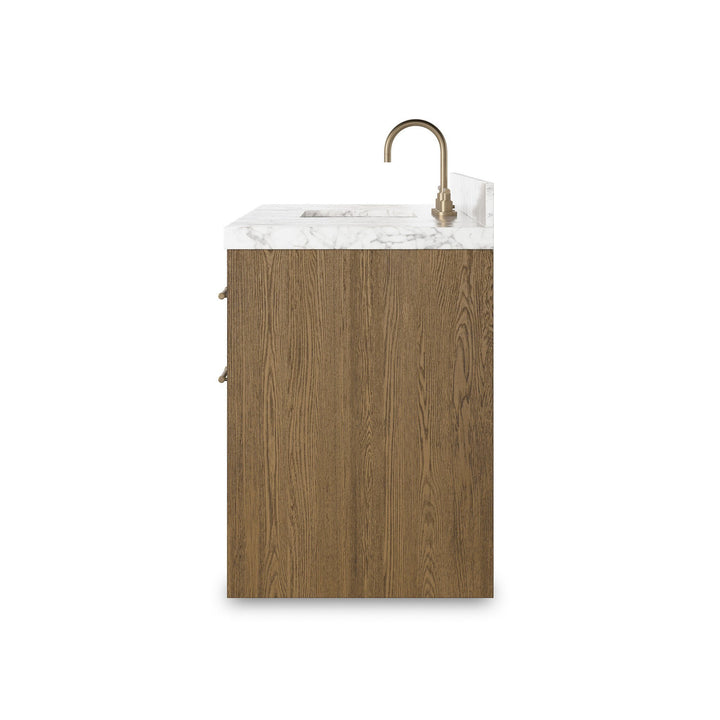 Anthem Single Wide Vanity - Washed Natural Veneer