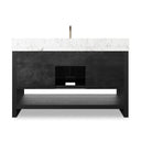 Anthem Single Wide Vanity - Black Wash Oak Veneer