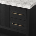 Anthem Single Wide Vanity - Black Wash Oak Veneer