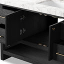 Anthem Single Wide Vanity - Black Wash Oak Veneer