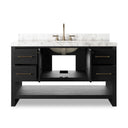 Anthem Single Wide Vanity - Black Wash Oak Veneer