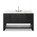 Anthem Single Wide Vanity - Black Wash Oak Veneer