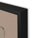 Abstract Ombre 17 by Roseanne Kenny - Black 2.5 Maple