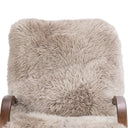 Tobin Chair - Taupe Mongolian Fur