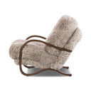 Tobin Chair - Taupe Mongolian Fur