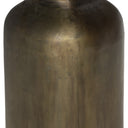 Odessa End Table - Textured Aged Brass