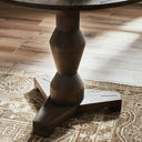 Rivi Large End Table - Aged Belgium Bleach