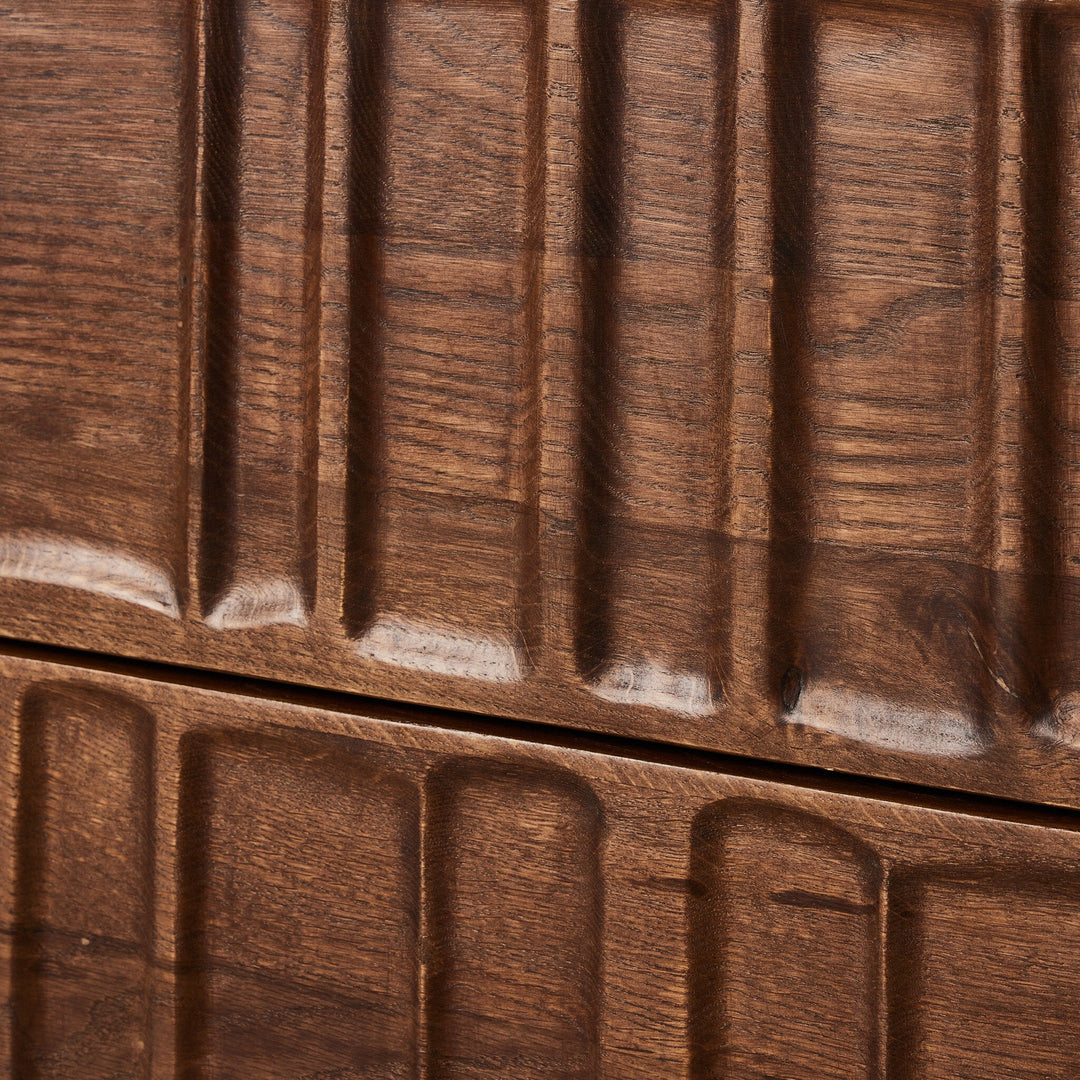 Ezri Nightstand - Cocoa Oak