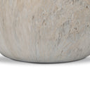 Mairo Sphere - Natural Grey Faux Marble | Medium