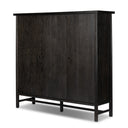 Renaud 3-Door Cabinet - Charcoal Oak Veneer