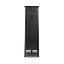 Renaud 3-Door Cabinet - Charcoal Oak Veneer