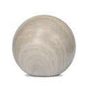 Mairo Sphere - Natural Grey Faux Marble | Large