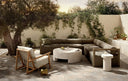 Laskin Outdoor 3Pc Sectional - Alessi Fawn