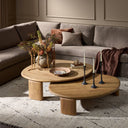 Falco Nesting Tables - Natural Reclaimed French Oak