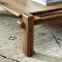 Marcia Square Coffee Table - Natural Reclaimed French Oak