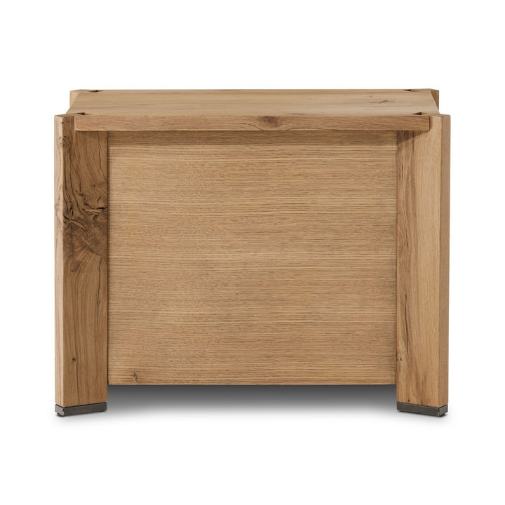 Cassio Nightstand - Natural Reclaimed French Oak