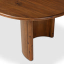 Paden Dining Table - Seasoned Brown Acacia | 118"