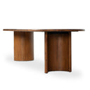 Paden Dining Table - Seasoned Brown Acacia | 118"