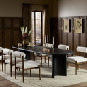 Paden Dining Table - Aged Black Acacia | 118"