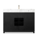 Millie Single Wide Vanity - Satin Drifted Black Veneer