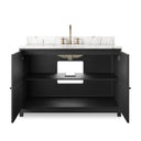 Millie Single Wide Vanity - Satin Drifted Black Veneer