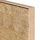 Kuba III by FH Art Studio - Vertical Grain White Oak Floater