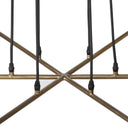 Keller Chandelier - Aged Brass