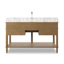 Toulouse Single Wide Vanity - Washed Blonde Oak Veneer