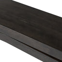 Matthes Console Table - 94" - Smoked Black Veneer