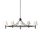 Whittier Chandelier - Natural Bronze